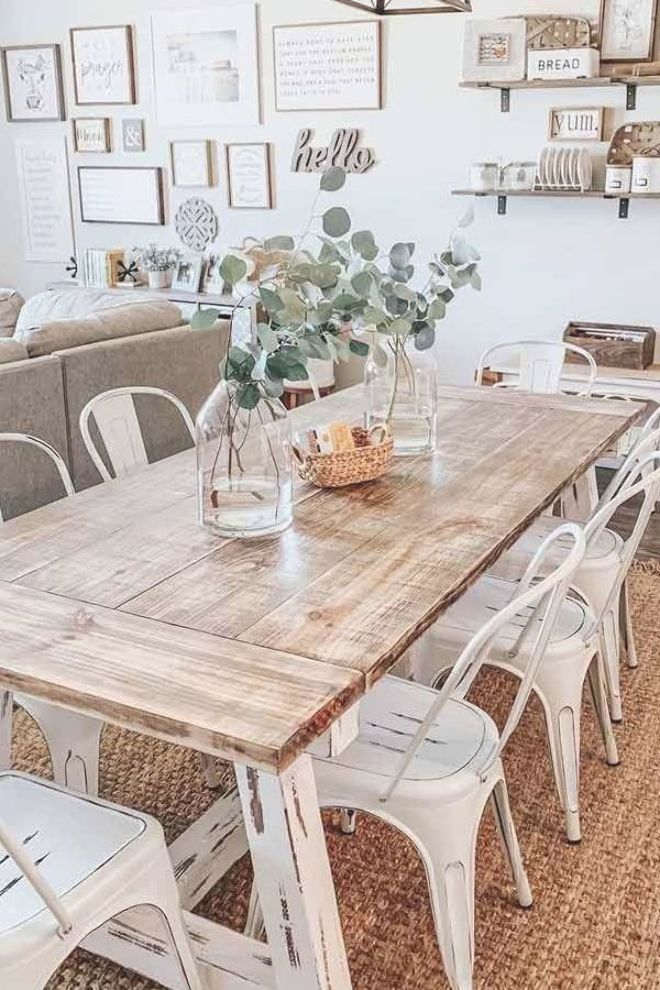 Metal Farmhouse Dining Chair